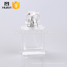 50ml small perfume glass bottles with crystal caps